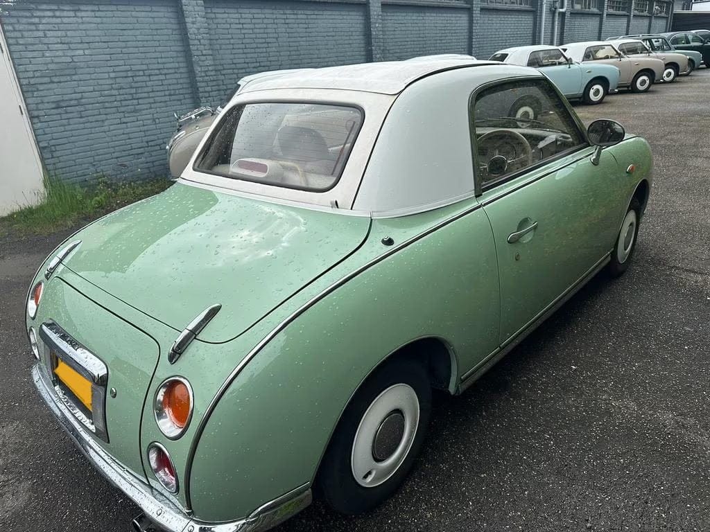 Nissan Figaro Emerald Green exterior