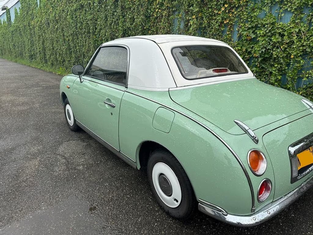 Nissan Figaro Emerald Green exterior